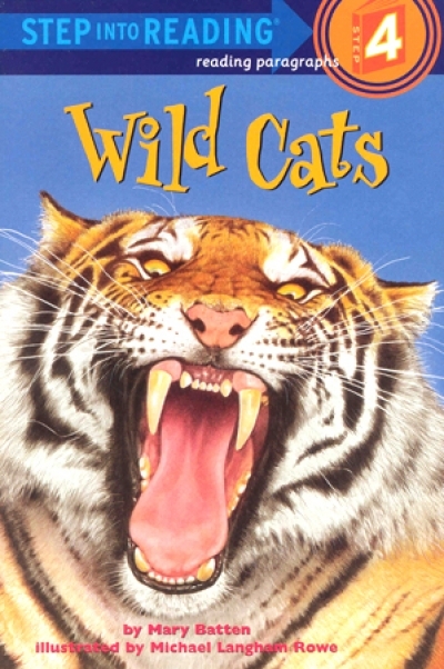 Step Into Reading Step 4 Wild Cats Book