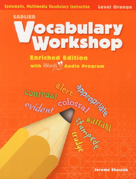 Vocabulary Workshop Orange isbn 9780821580042