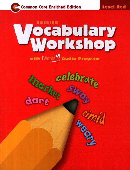 Vocabulary Workshop Red isbn 9780821580011