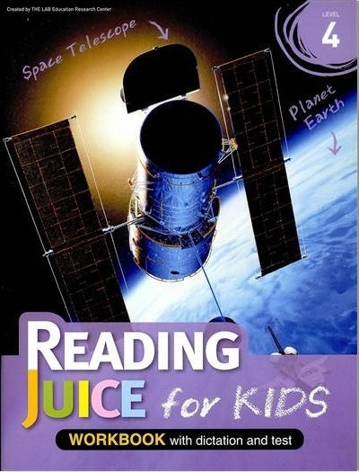 Reading Juice for Kids level 4 Workbook isbn 9788962245028