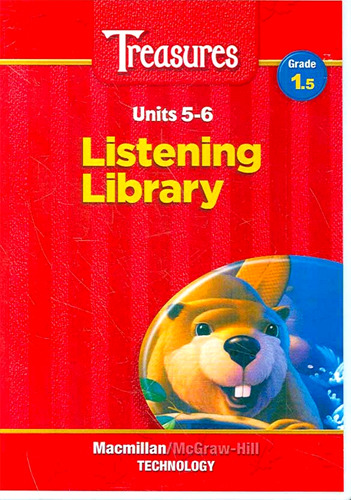 Treasures Grade 1.5 & 1.6 Listening Library Audio CD