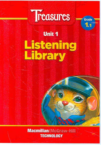 Treasures Grade 1.1 Listening Library Audio CD