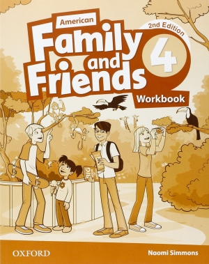 American Family and Friends 4 Workbook 2/e isbn 9780194816441