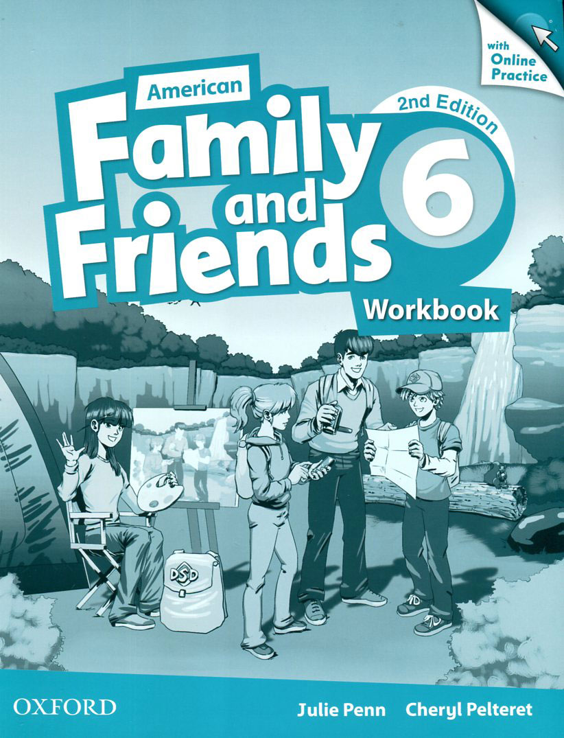 American Family and Friends 6 Workbook with Online isbn 9780194816830