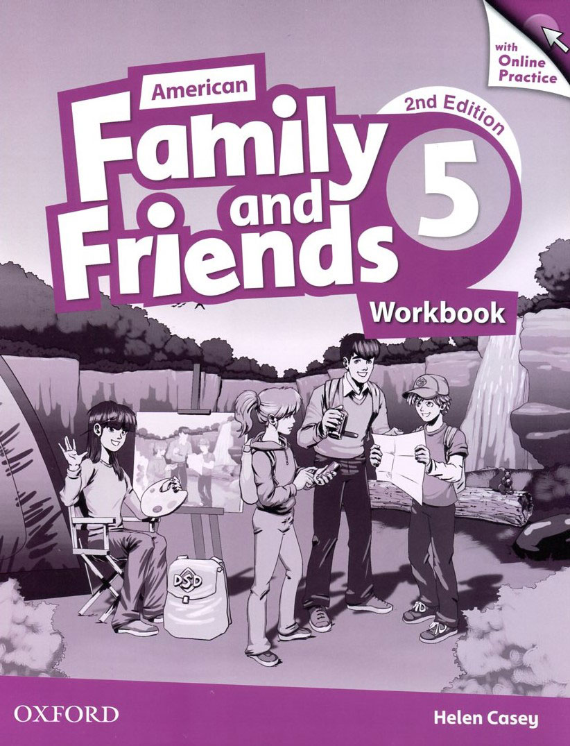 American Family and Friends 5 Workbook with Online isbn 9780194816663