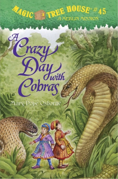 Magic Tree House #45 A Crazy Day with Cobras (Hardcover)