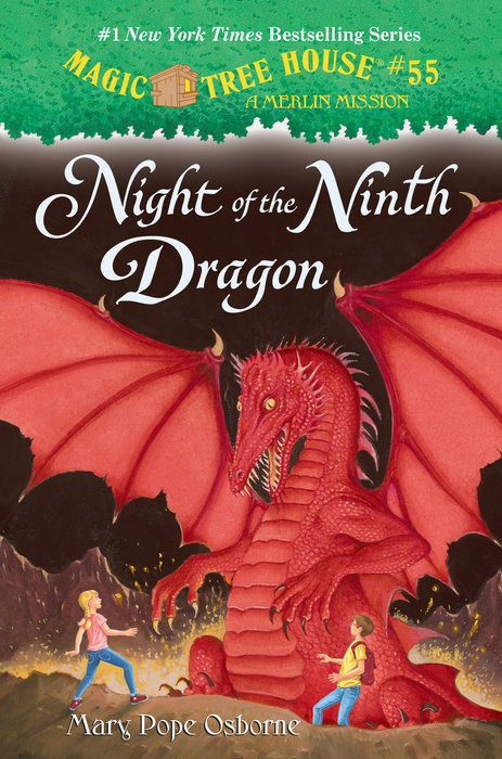 Magic Tree House #55 Night of the Ninth Dragon (Hardcover) isbn 9780553510898