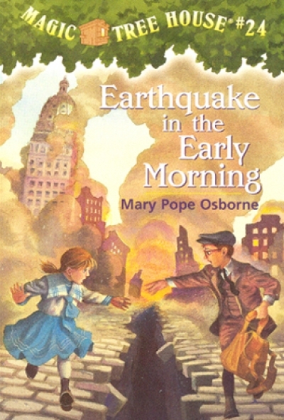 Magic Tree House #24 Earthquake in the Early Morning Book