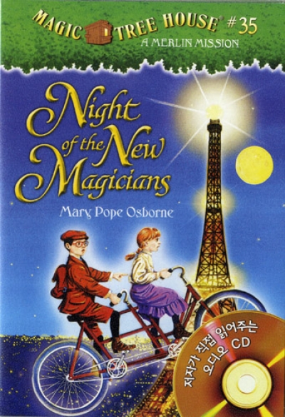 Magic Tree House #35 Night of the New Magicians (PB+CD)
