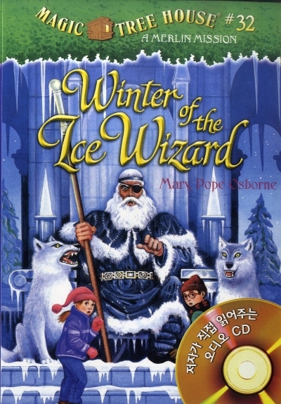 Magic Tree House #32 Winter of the Ice Wizard (PB+CD)