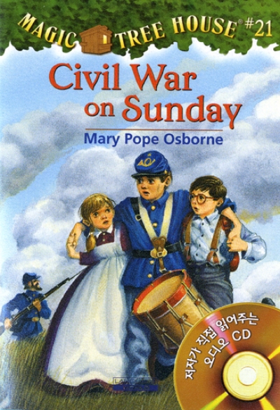 Magic Tree House #21 Civil War on Sunday (Book+CD)