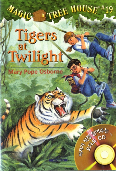 Magic Tree House #19 Tigers at Twilight (Book+CD)