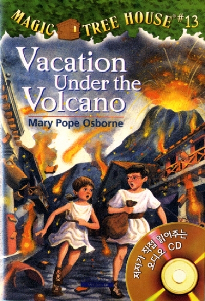 Magic Tree House #13 Vacation Under the Volcano (Book+CD)