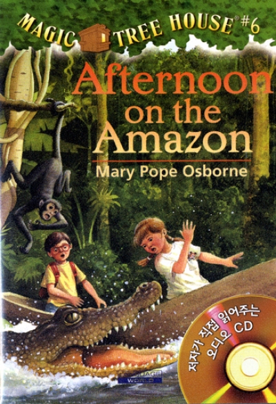 Magic Tree House #6 Afternoon on the Amazon (Book+CD)