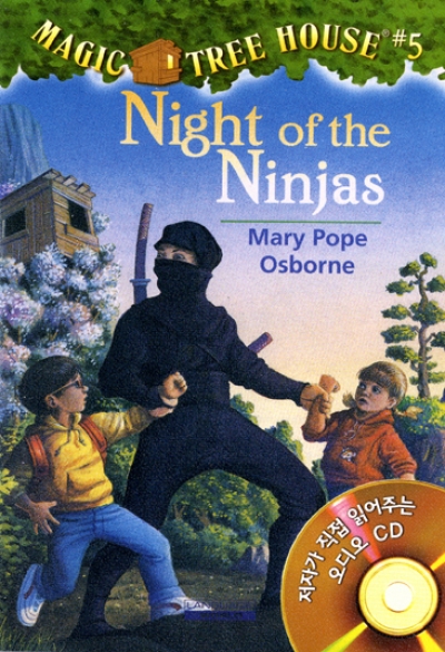 Magic Tree House #5 Night of the Ninjas (Book+CD)