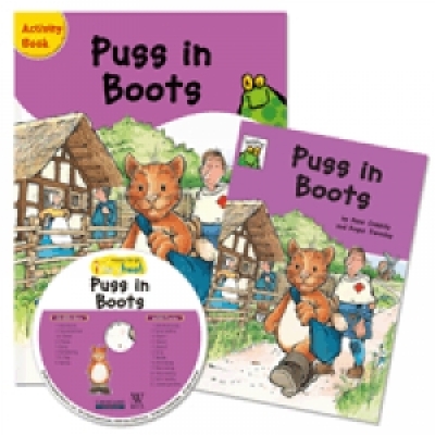 Istorybook 3 Level C: Puss in Boots (Book 1권 + CD 1장 + Workbook 1권)