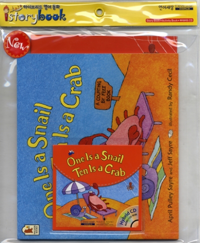 Istorybook 4 Level B: One is a Snail, Ten is a Crab (Book 1권 + CD 1장 + Workbook 1권)