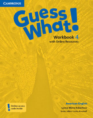 Guess What! American English level 4 Workbook isbn 9781107556966