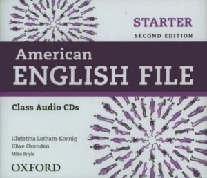 American English File Starter Class Audio CD isbn 9780194775601