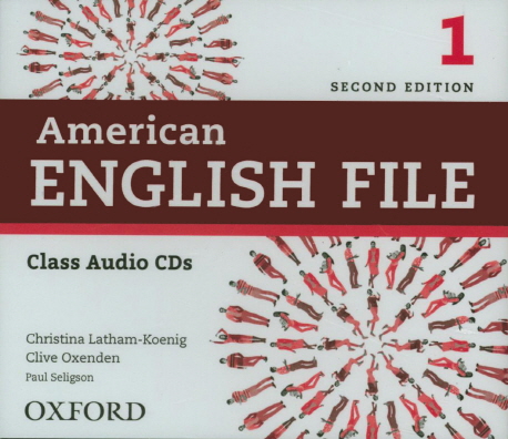 American English File 1 Class Audio CD isbn 9780194775618