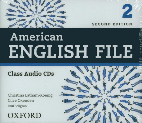 American English File 2 Class Audio CD isbn 9780194775625