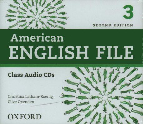 American English File 3 Class Audio CD isbn 9780194775632