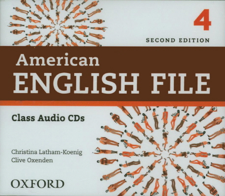 American English File 4 Class Audio CD isbn 9780194775649