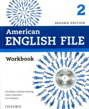American English File 2 Workbook with iChecker isbn 9780194776400