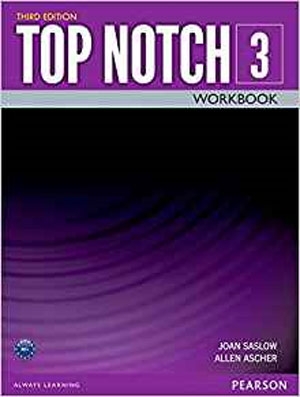 Top Notch 3 Workbook isbn 9780133928174
