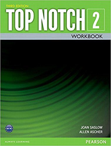 Top Notch 2 Workbook isbn 9780133928228