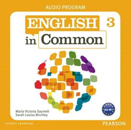 English in Common 3 Class Audio CD isbn 9780132628860