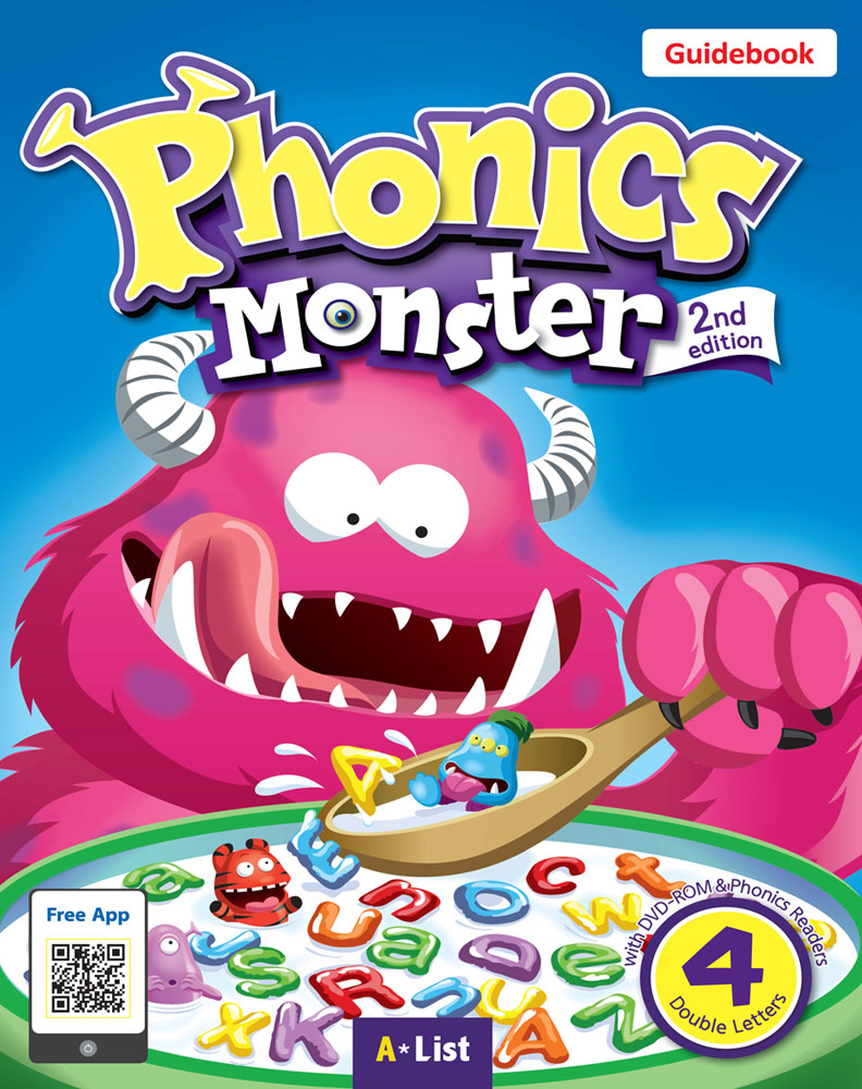 Phonics Monster 4 Guide Book isbn 9791160571806