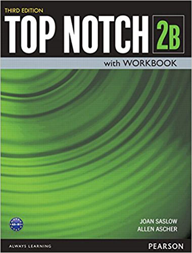 Top Notch 2B with Workbook SPLIT isbn 9780133819267