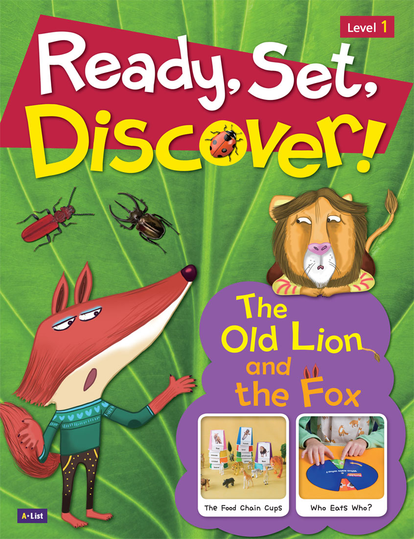 Ready, Set, Discover! 1 The Old Lion and the Fox Studentbook with Multi CD / isbn 9791155098103