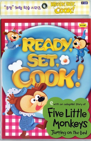 Ready, Set, Cook! Five Little Monkeys Jumping on the Bed / Pack (Studentbook with CD + Activitybook)