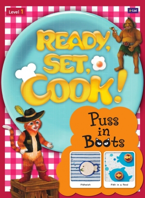 Ready, Set, Cook! 1 Puss in Boots Studentbook with Multi CD (MP3s, E-Book, Cook & Dance Video) / isbn 9791155093337
