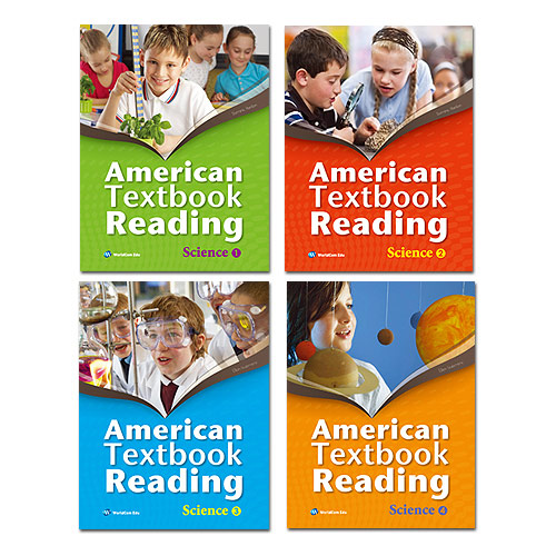 American Textbook Reading Science 1 2 3 4 Full Set