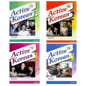 Active Korean 1 2 3 4 Full Set (SB+WB)