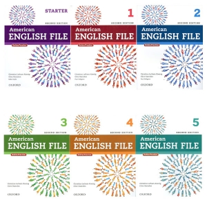 American English File Starter 1 2 3 4 5 Full Set (SB+WB)