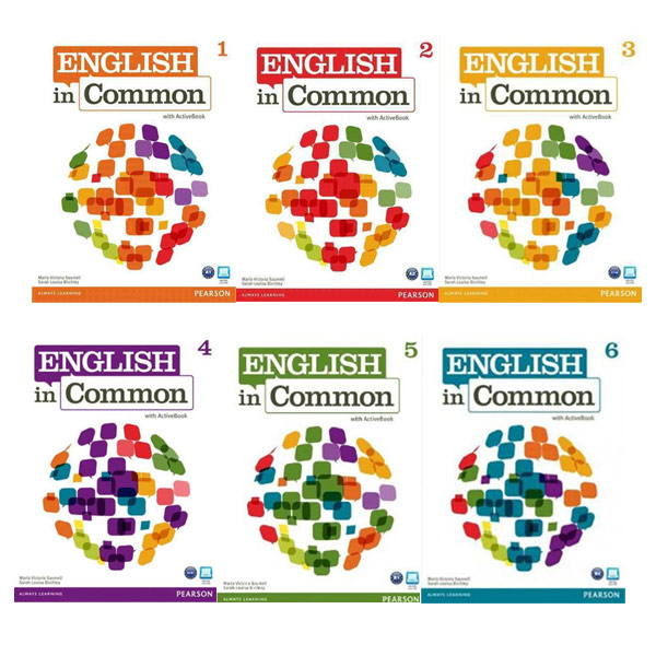 English in Common 1 2 3 4 5 6 Full Set (SB+WB)