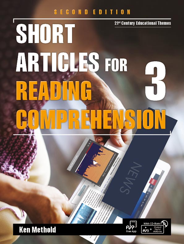 Short Articles for Reading Comprehension 2nd Edition 3 isbn 9781640150898