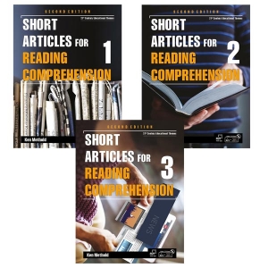 Short Articles for Reading Comprehension 2nd Edition 1 2 3 Full Set