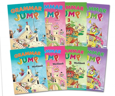 GRAMMAR JUMP 1 2 3 4 Full Set (SB+WB)