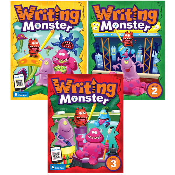 Writing Monster 1 2 3 Full Set