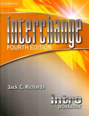 Interchange INTRO Fourth Edition Workbook isbn 9781107648715