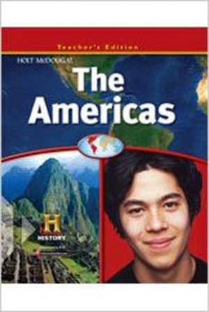 Holt Macdougal world geography: The Americas T/E 2012 / isbn 9780547485898