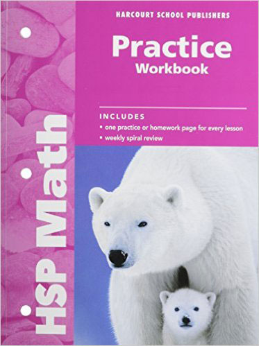 HSP Math G1 Practice Workbook isbn 9780153567582