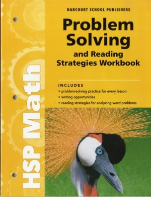 HSP Math G3 Problem Solving & Reading...WB 2009 isbn 9780153567872