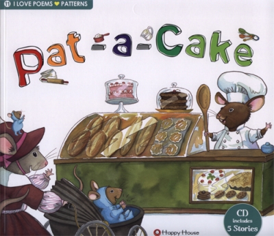 I Love Poems Set 11 Patterns - Pat a Cake (Student Book + Work Book + Teachers Guides +Audio CD)