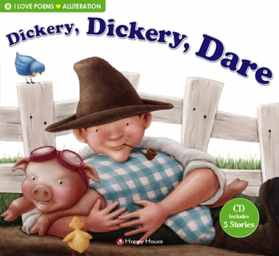 I Love Poems Set 8 Alliteration - Dickery, Dickery, Dare (Student Book + Work Book + Teachers Guides +Audio CD)